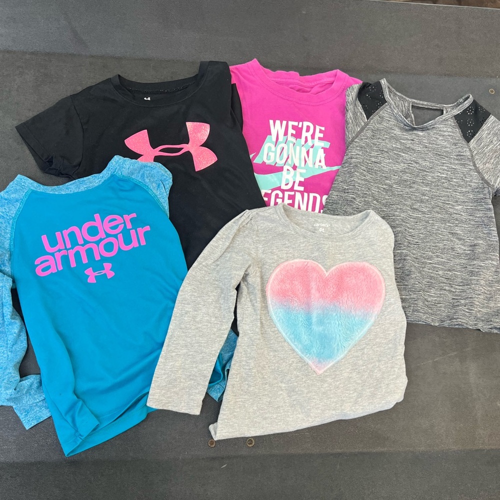 4T girls shirt bundle